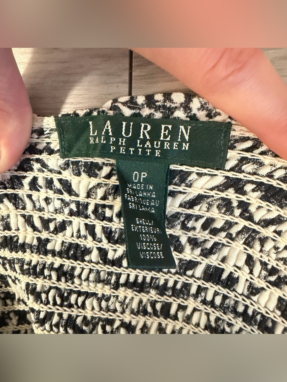 Lauren Ralph Lauren Petite Smocked Tiered Mini Skirt | Women’s 0P - Picture 4 of 8